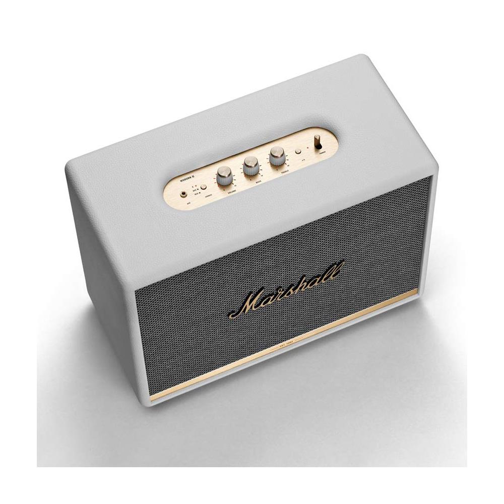 Marshall woburn II ホワイト スマートスピーカー Marshall Woburn II Beyaz Bluetooth Aktif Stereo Hoparlör