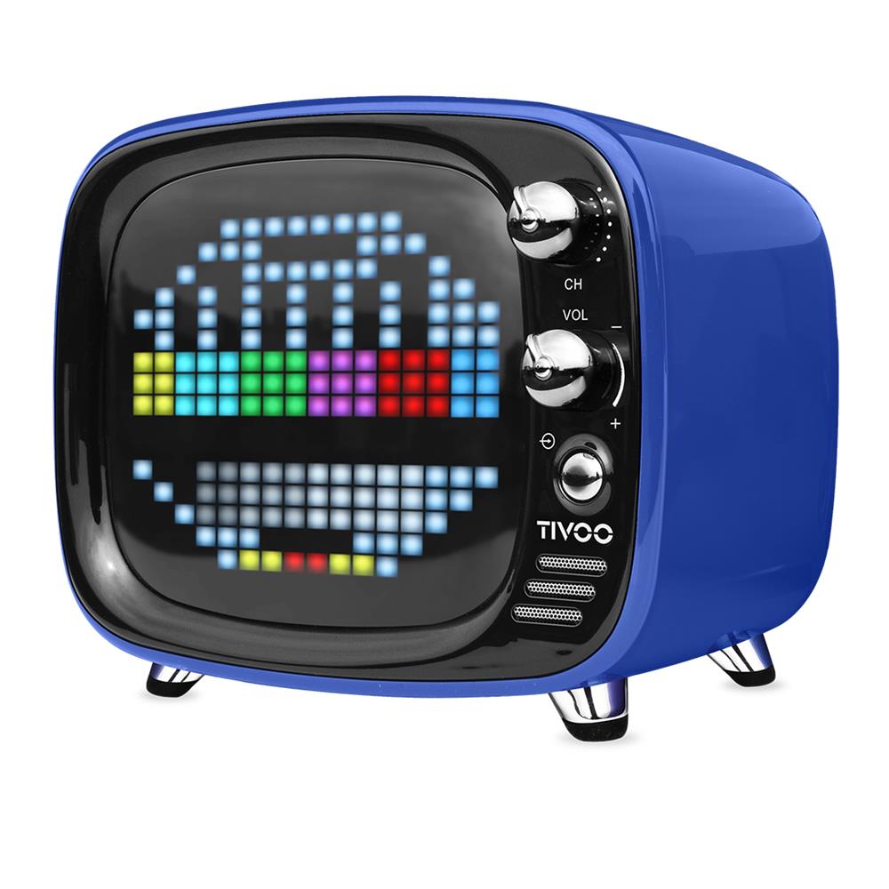 Divoom Tivoo Pixel Art Smart Mavi Bluetooth Hoparlör