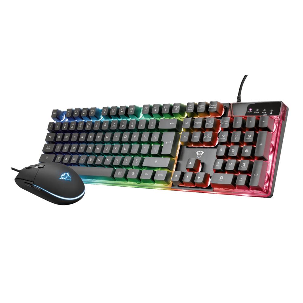 Trust GXT 838 Azor Klavye ve Mouse Combo Oyuncu Seti