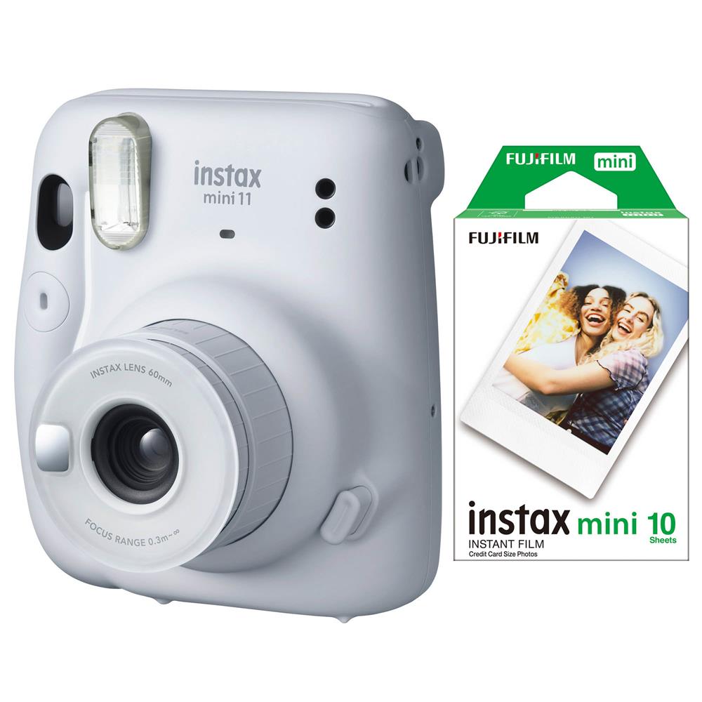 Instax mini 11 Beyaz Fotoğraf Makinesi 10lu Film