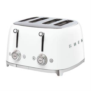 Smeg 1x4 Beyaz Ekmek Kızartma Makinesi
