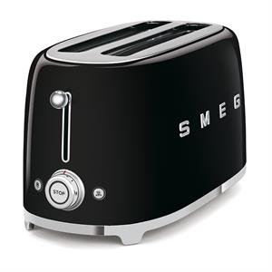 Smeg Siyah 2x4 Ekmek Kızartma Makinesi