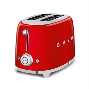 Smeg Kırmızı 1x2 Ekmek Kızartma Makinesi