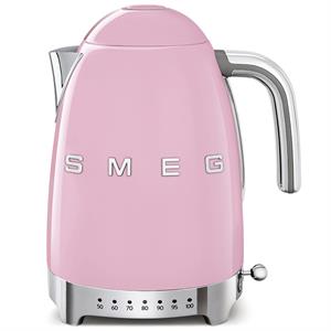 Smeg Pembe Isı Ayarlı Kettle