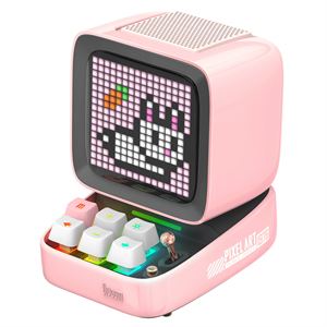 Divoom Ditoo Pro Pembe Bluetooth Hoparlör
