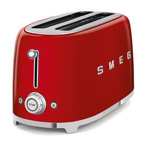 Smeg Kırmızı 2X4 Ekmek Kızartma Makinesi