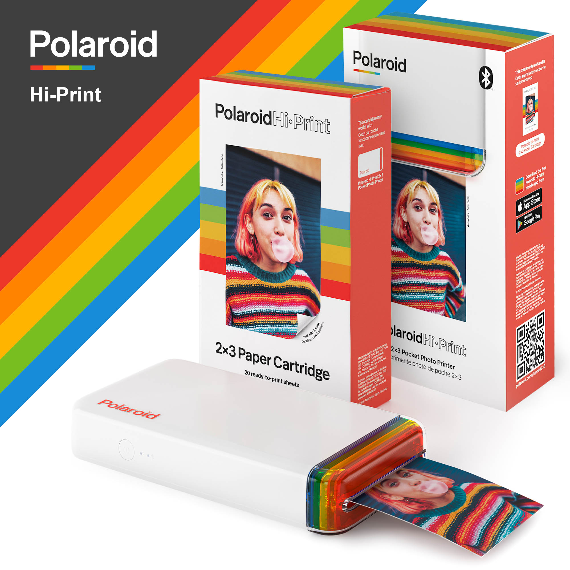 Фотопринтер polaroid hi print. Polaroid hi·print 2x3. polaroid hi-print.
