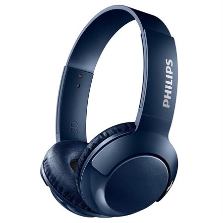 Philips SHB3075BL +Bass Mavi Bluetooth Kulak Üstü Kulaklık