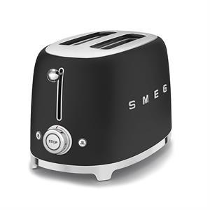 Smeg Mat Siyah 1x2 Ekmek Kızartma Makinesi