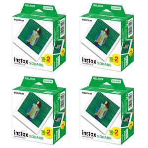 Instax Kare-Square 20'li Film 4'lü Set 80 Poz