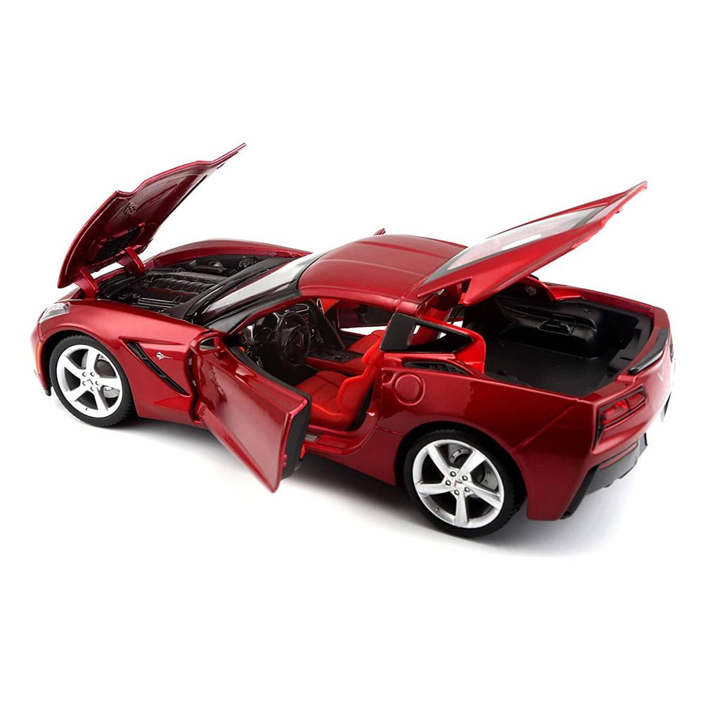 Maisto 1:18 2014 Corvette Stingray S/E Model Araba - Kırmızı