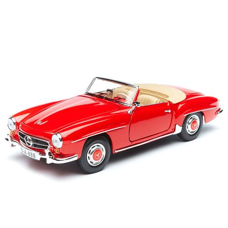 Maisto 1:18 1955 Model Mercedes-Benz 190SL Model Araba - Kırmızı