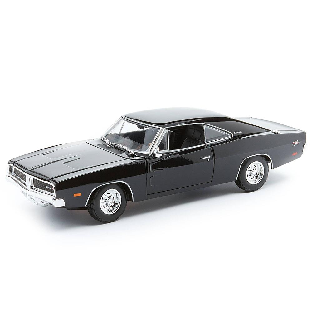 Maisto 1:18 1969 Dodge Charger R/T Model Araba - Siyah