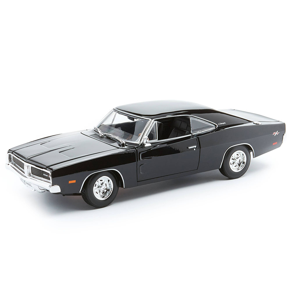 taco5310　1/18 1969 Dodge Charger Maisto 1:18 1969 Dodge Charger R/T Model Araba - Siyah