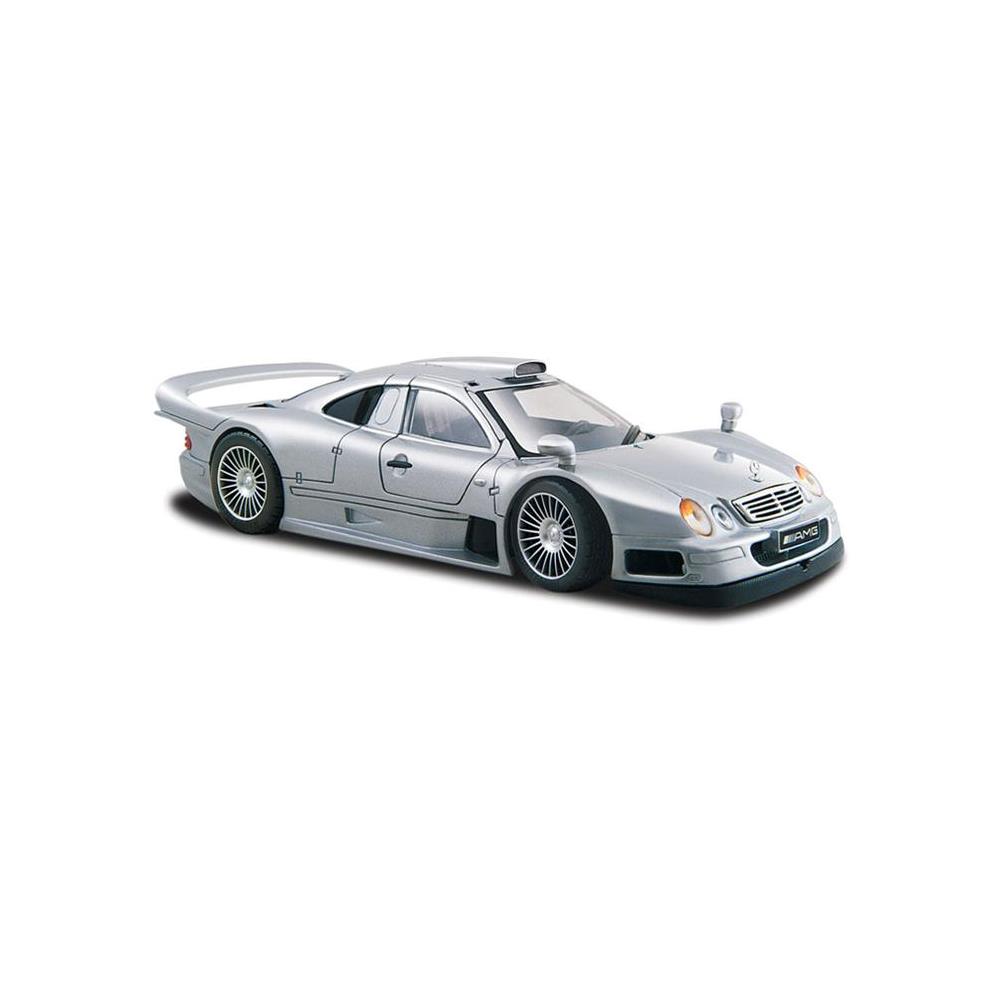 Maisto 1:24 Mercedes CLK GTR Street Version S/E Model Araba - Gri
