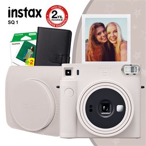 Instax SQ1 Beyaz Fotoğraf Makinesi ve Hediye Seti 1