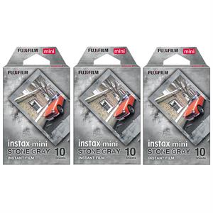 Instax mini Stone Gray 10x3 Film Seti