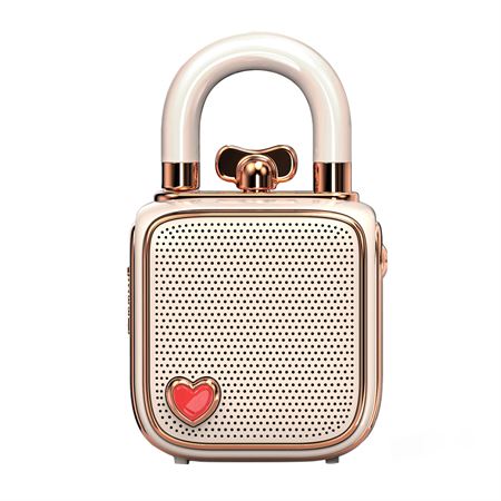 Divoom LoveLock Mini Ses Kayıt Özellikli Bluetooth Hoparlör-Ses Kaydedici