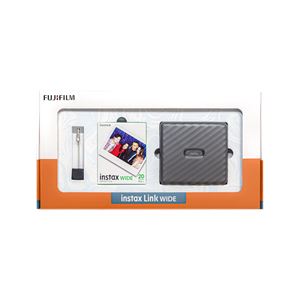 Instax Link Wide Gri Akıllı Telefon Yazıcısı Bundle Box