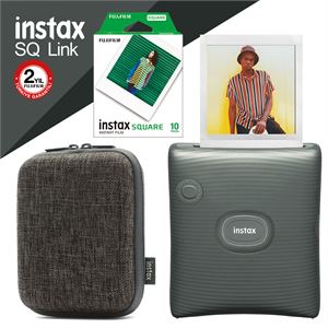 Instax SQ Link Yeşil Ex D Akıllı Telefon Yazıcısı ve Hediye Seti 3