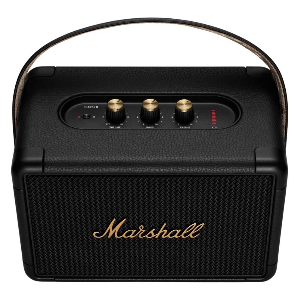 Marshall Kilburn II Black and Brass Taşınabilir Bluetooth Hoparlör