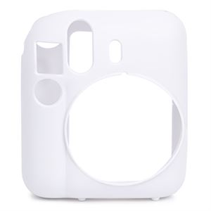 Instax Mini 12 Makine Uyumlu Beyaz Koruyucu Silikon Kılıf