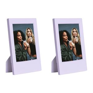 Instax Mini Film Uyumlu Lila 2'li Klasik Fotoğraf Çerçeve Seti