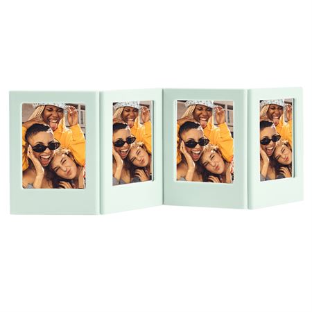 Instax Mini Film Uyumlu Yeşil 4'lü Mıknatıslı Fotoğraf Çerçeve Seti