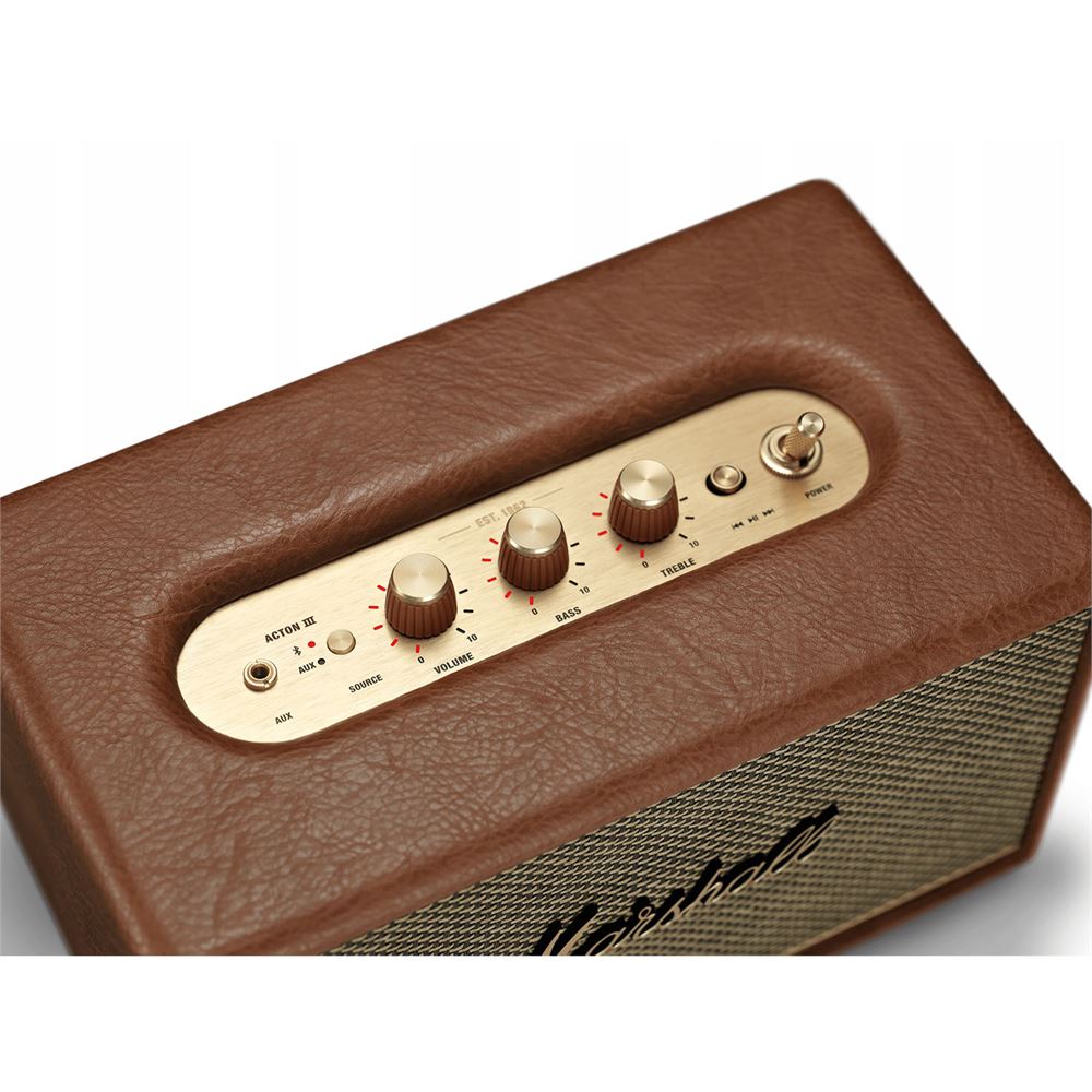 Marshall Acton III Kahverengi Bluetooth Hoparlör