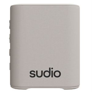 Sudio S2 Beige White IPX5 4.5 Saat Kullanım Bluetooth Taşınabilir Hoparlör