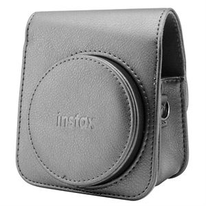 Instax SQ 6 Graphite Gri Deri Çanta-FOTSIBP033