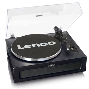 Lenco LS-430BK Siyah Dahili Hoparlörlü Bluetooth Pikap-LS-430BK