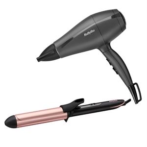 Babyliss C452E Rose Quartz 32MM Tong Saç Maşası ve 5910E 2000W Saç Kurutma Makinesi Seti