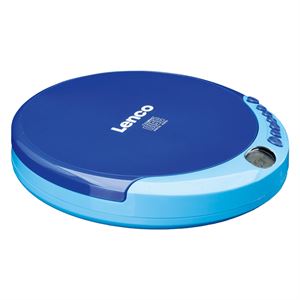 Lenco Mavi Taşınabilir CD Çalar Discman Şarj Özellikli