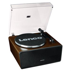 Lenco LS-470WA Ahşap Dahili hoparlörlü ve Bluetoothlu Pikap Plak Çalar