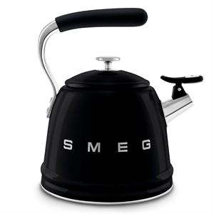 Smeg 50's Style Siyah Set Üstü Düdüklü Kettle 2.3 lt