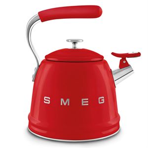 Smeg 50's Style Kırmızı Set Üstü Düdüklü Kettle 2.3 lt