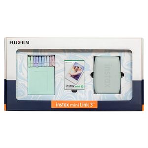 Instax Mini Link 3 Yeşil Akıllı Telefon Yazıcısı Bundle Box