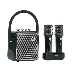 Divoom SongBird-SE Çift Mikrofonlu 18W Bluetooth Hoparlör, Siyah 