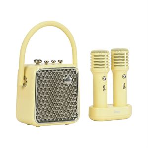 Divoom SongBird-SE Sarı Çift Mikrofonlu 18W Bluetooth Hoparlör