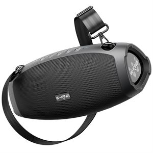 W-KING X10 Bluetooth Hoparlör, 120W Xtreme Ultra Bass, 42 Saate Varan Çalma Süresi, IPX6 Suya Dayanıklı, Kablosuz Stereo TWS, Powerbank/TF/Aux/Bluetooth 5.0, Ses Bombası Siyah