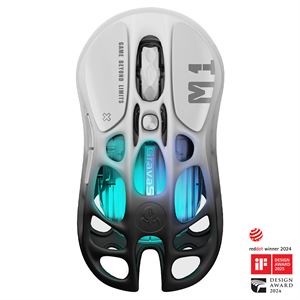 Gravastar Mercury M1 Pro RGB 26.000 DPI Optik Gaming Mouse, Kablosuz, Gradient Black