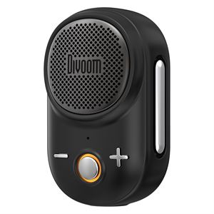 Divoom Itour-S IP67 Mini Bluetooth Hoparlör, Güçlü Bas, Taşınabilir Ses Bombası, Siyah