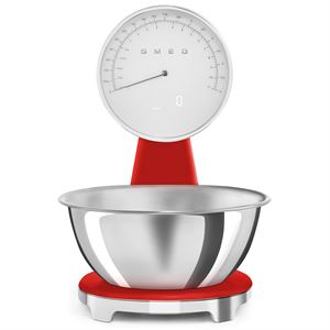 Smeg 50's Style Retro KSF01 Kırmızı Analog Mutfak Tartısı
