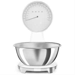 Smeg 50's Style Retro KSF01 Beyaz Analog Mutfak Tartısı