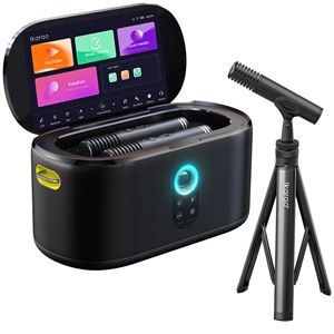 Ikarao Partybox Mikrofon Standlı Shell S1 280W Karaoke Bluetooth Hoparlör Seti-TYS125MIC