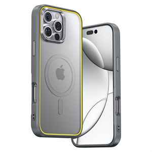Aohi The Future Iphone 16 Pro Max Kılıfı, Magsafe Uyumlu Telefon Kılıfı, Natural Titanium
