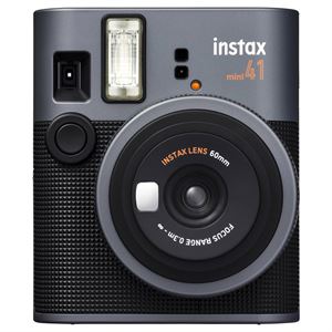 Instax Mini 41 Siyah Analog Şipşak Fotoğraf Makinesi
