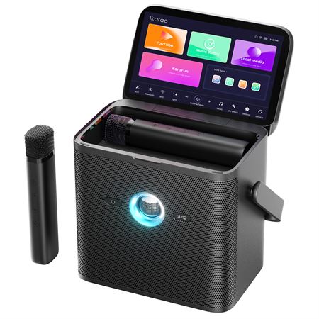 Ikarao Partybox Shell S3 80W Karaoke Bluetooth Hoparlör Seti, 7.1