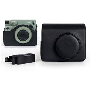 Instax Wide 400 Siyah Deri Çanta-FOTSIBPW400